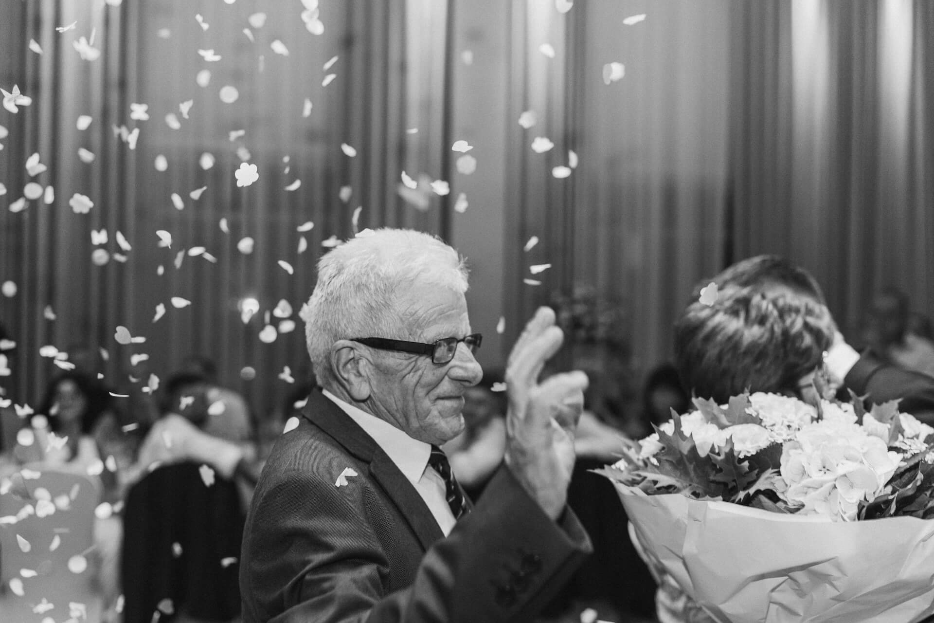 Fotograf na slub otwock zhotel przyjecie weselne podziekowania dla rodzicow wzruszony tata mlodego